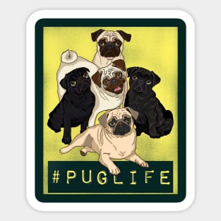 #PUGLIFE Sticker